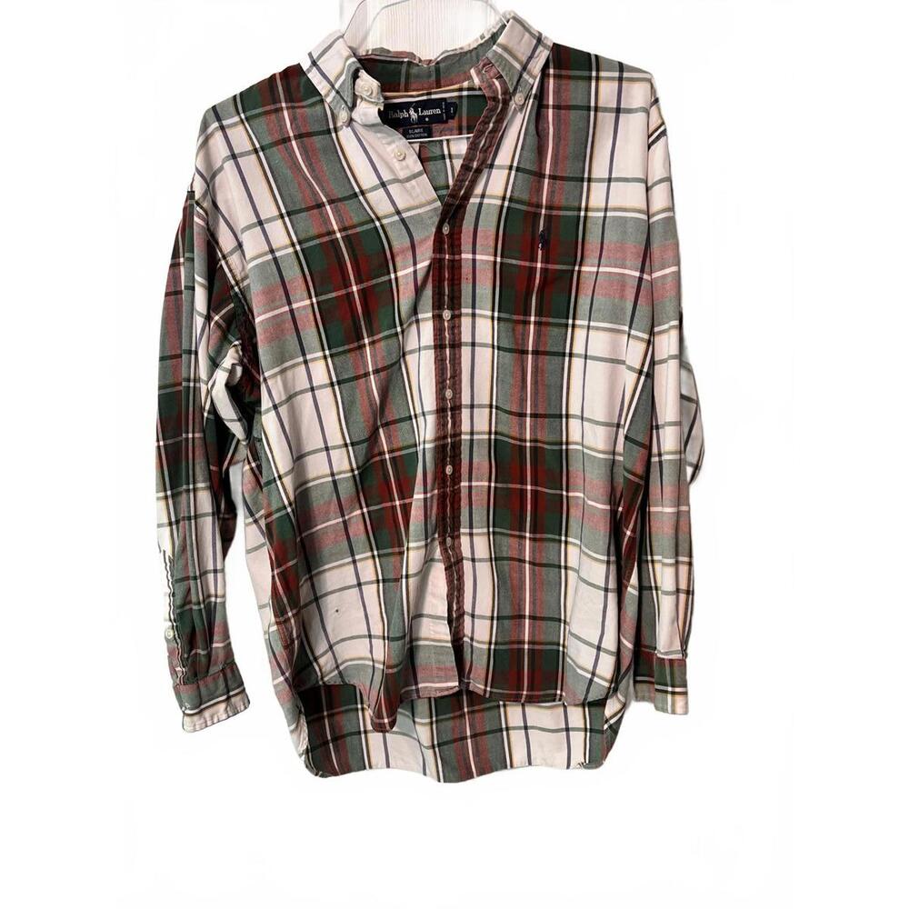 Ralph Lauren Blaire Plaid Shirt - Men's Large